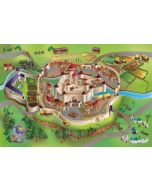 Игровой коврик Средневековье 150х100 см, Achoka