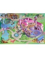 Игровой коврик Замок принцессы 150х100 см, Achoka