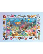 Игровой коврик Морские обитатели 150х100 см, Achoka