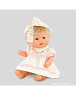 Кукла-пупс Бебетин в нежном летнем платье, Carmen Gonzalez
