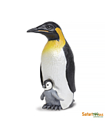 Императорский пингвин с детенышем XL, Safari Ltd