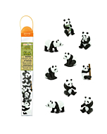 Набор фигурок Safari Ltd в тубе, 9 шт Панды