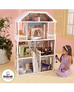 Кукольный домик для Барби с мебелью "Саванна", KidKraft