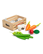 Игрушечная еда "Набор овощей в ящике"