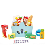 Игровой набор Корзина с продуктами и Сканер, Le Toy Van