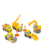 Набор машин "Строительная техника", Le Toy Van