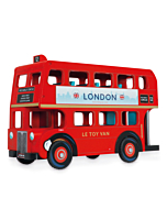 Игрушечная машинка "Лондонский автобус с водителем",  Le Toy Van
