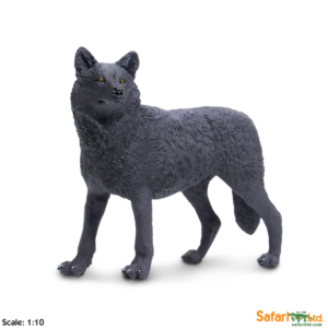 Фигурка Safari Ltd Черный волк, XL