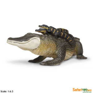 Крокодил с малышами XL, Safari Ltd