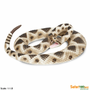 Фигурка змеи Safari Ltd Гадюка Ромбический гремучник 