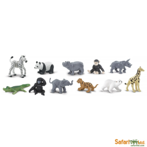 Набор фигурок  Детеныши диких животных Toob, Safari Ltd