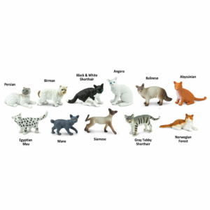 Набор фигурок  Домашние кошки Toob, Safari Ltd