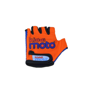 Перчатки детские для велосипеда оранжевые, KiddiMoto