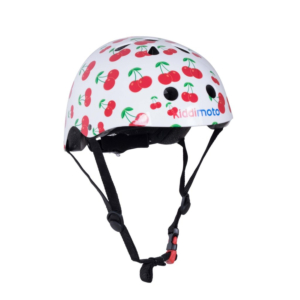 Шлем детский для велосипеда Вишенки, Kiddi Moto