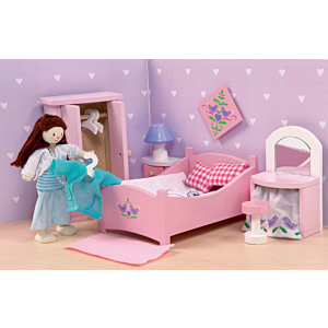 Кукольная мебель Сахарная слива "Спальня", Le Toy Van