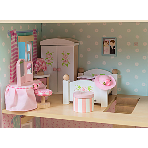 Кукольная мебель Бутон розы "Спальня", Le Toy Van