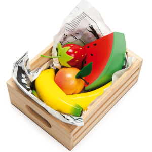 Игрушечная еда "Набор фруктов в ящике"