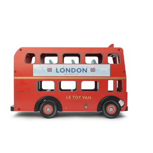 Игрушечная машинка "Лондонский автобус с водителем",  Le Toy Van