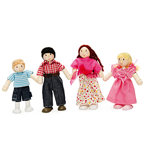 Набор кукол "Моя семья", Le Toy Van