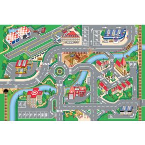 Игровой коврик Аэропорт 150х100 см, Achoka