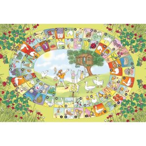 Игровой коврик Игра-ходилка Гусёк 150х100 см, Achoka