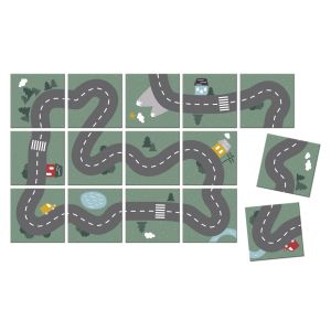 Игровой коврик Дорога 15 эл., Achoka