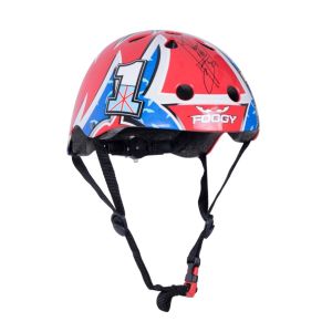 Шлем детский для велосипеда с автографом гонщика Carl Fogarty, официальная лицензия