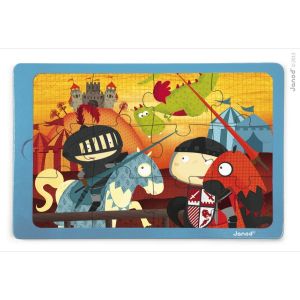 Пазл "Поединок Короля Артура", Janod