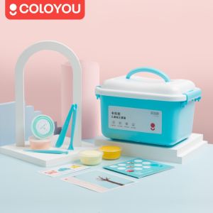 Набор воздушного пластилина в контейнере, 24 цвета, 16 г