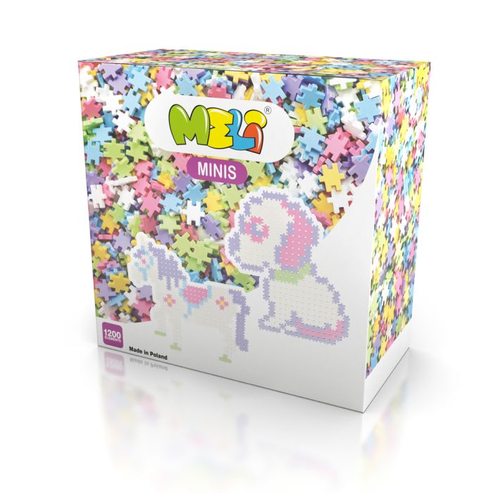 Конструктор пластиковый Meli Minis Пастель 1200 