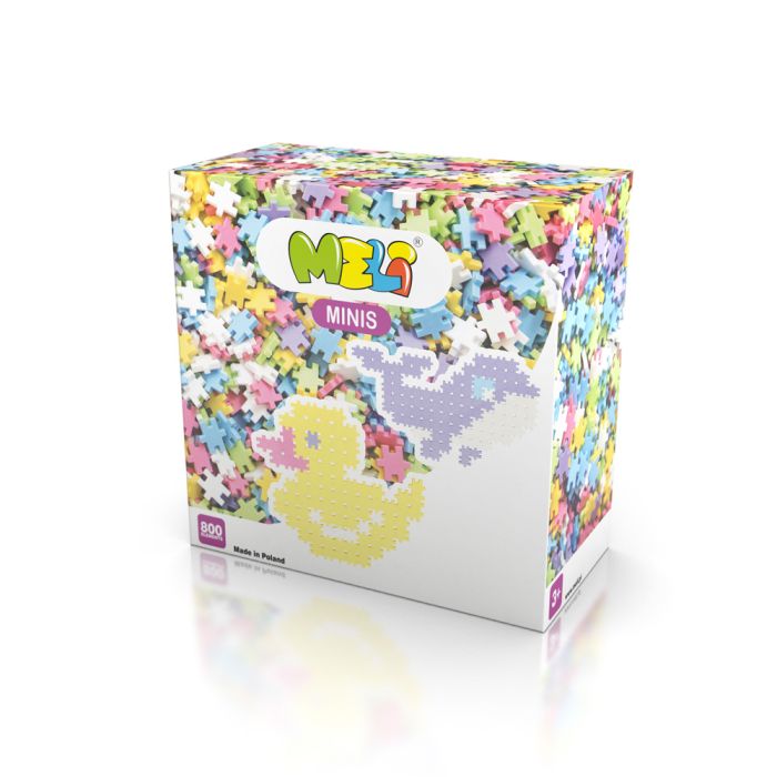 Конструктор пластиковый Meli Minis Пастель 800 