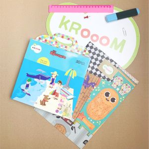 Игровой набор "Семья Krooomer на пляже", Krooom